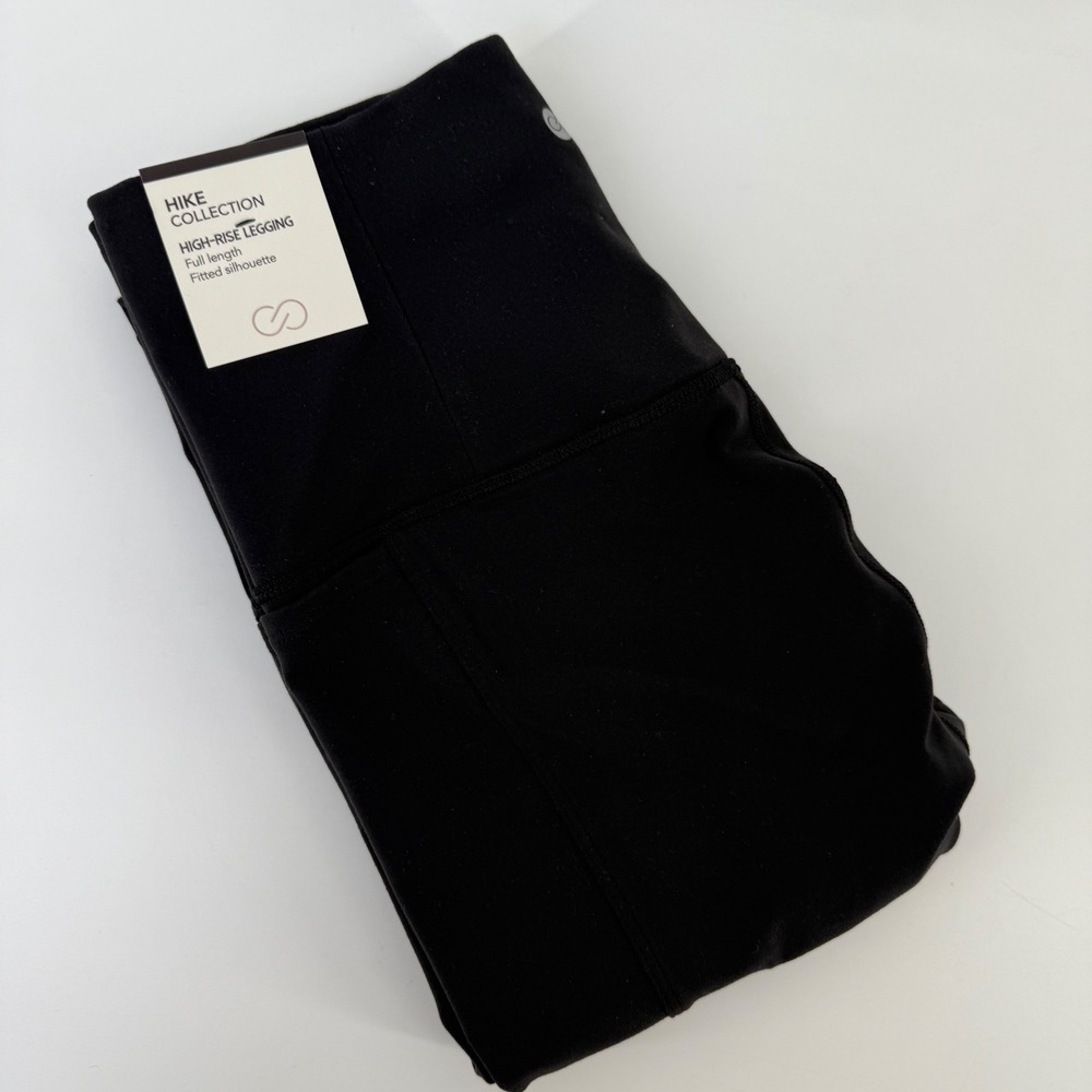 Calla Collection Black High Rise Full Length‎ Fitted Leggings Size XS